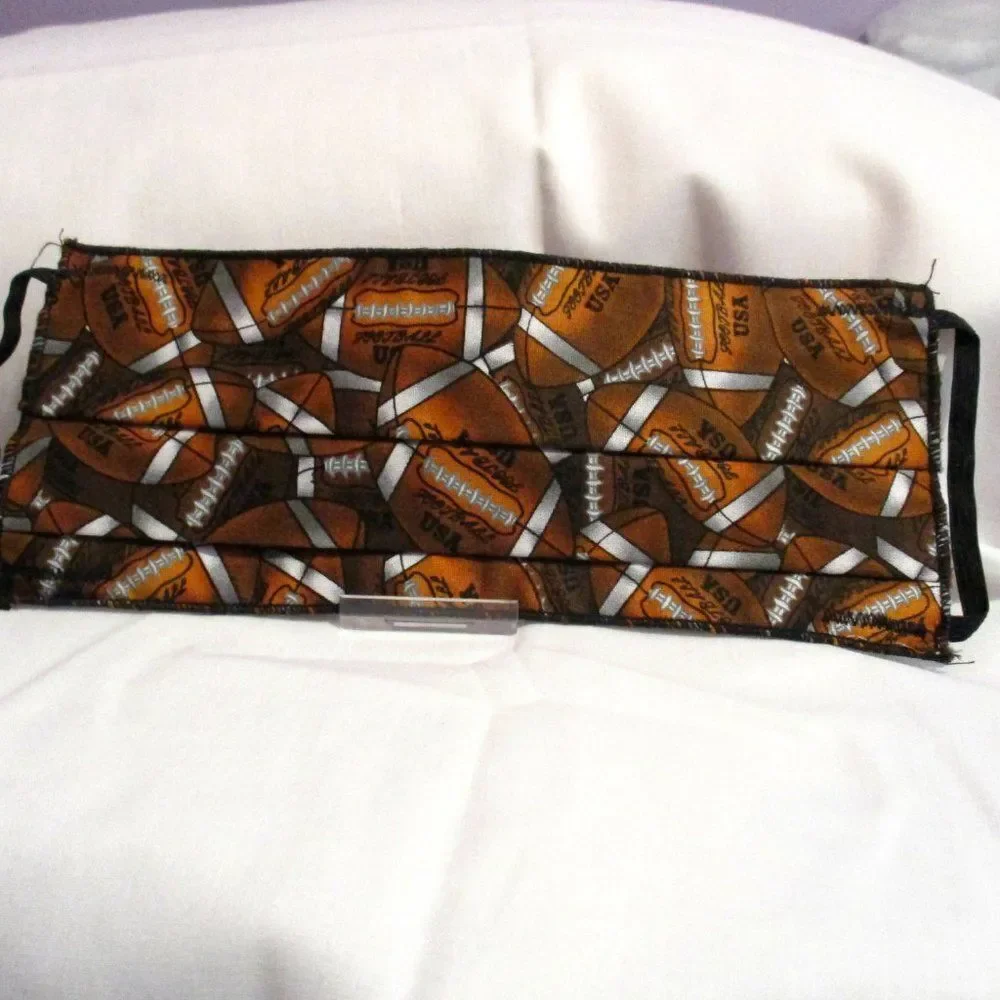 Face Mask Handcrafted USA Football